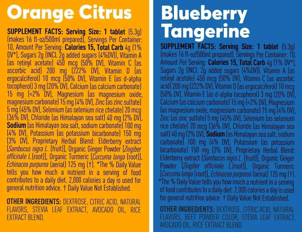 NUUN - Nuun Immunity: Immune Support Hydration Blueberry Tangerine + Orange Citrus 20 Servicios - The Red Vitamin MX - Suplementos Alimenticios - {{ shop.shopifyCountryName }}