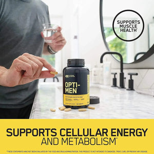 OPTIMUM NUTRITION - Optimum Nutrition Opti-Men 90 Tabletas - The Red Vitamin MX - Suplementos Alimenticios - {{ shop.shopifyCountryName }}