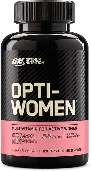 OPTIMUM NUTRITION - Optimum Nutrition Opti-Women Multivitamin 120 Capsulas - The Red Vitamin MX - Suplementos Alimenticios - {{ shop.shopifyCountryName }}