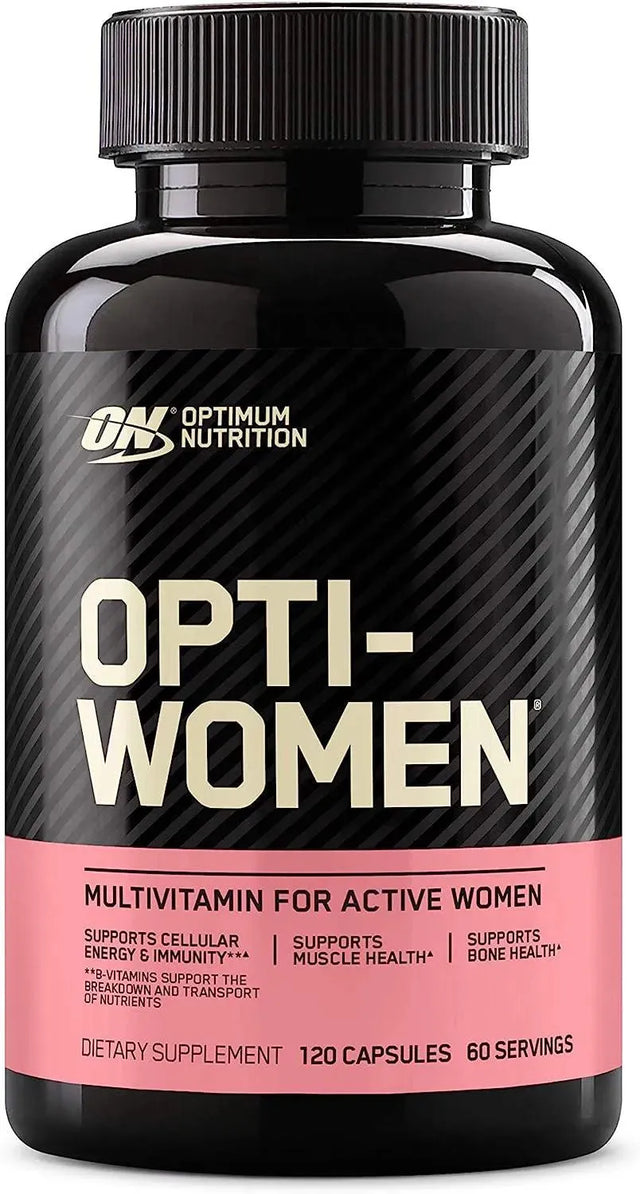 OPTIMUM NUTRITION - Optimum Nutrition Opti-Women Multivitamin 120 Capsulas - The Red Vitamin MX - Suplementos Alimenticios - {{ shop.shopifyCountryName }}