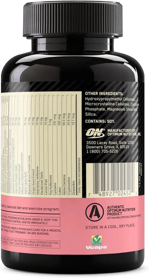 OPTIMUM NUTRITION - Optimum Nutrition Opti-Women Multivitamin 120 Capsulas - The Red Vitamin MX - Suplementos Alimenticios - {{ shop.shopifyCountryName }}