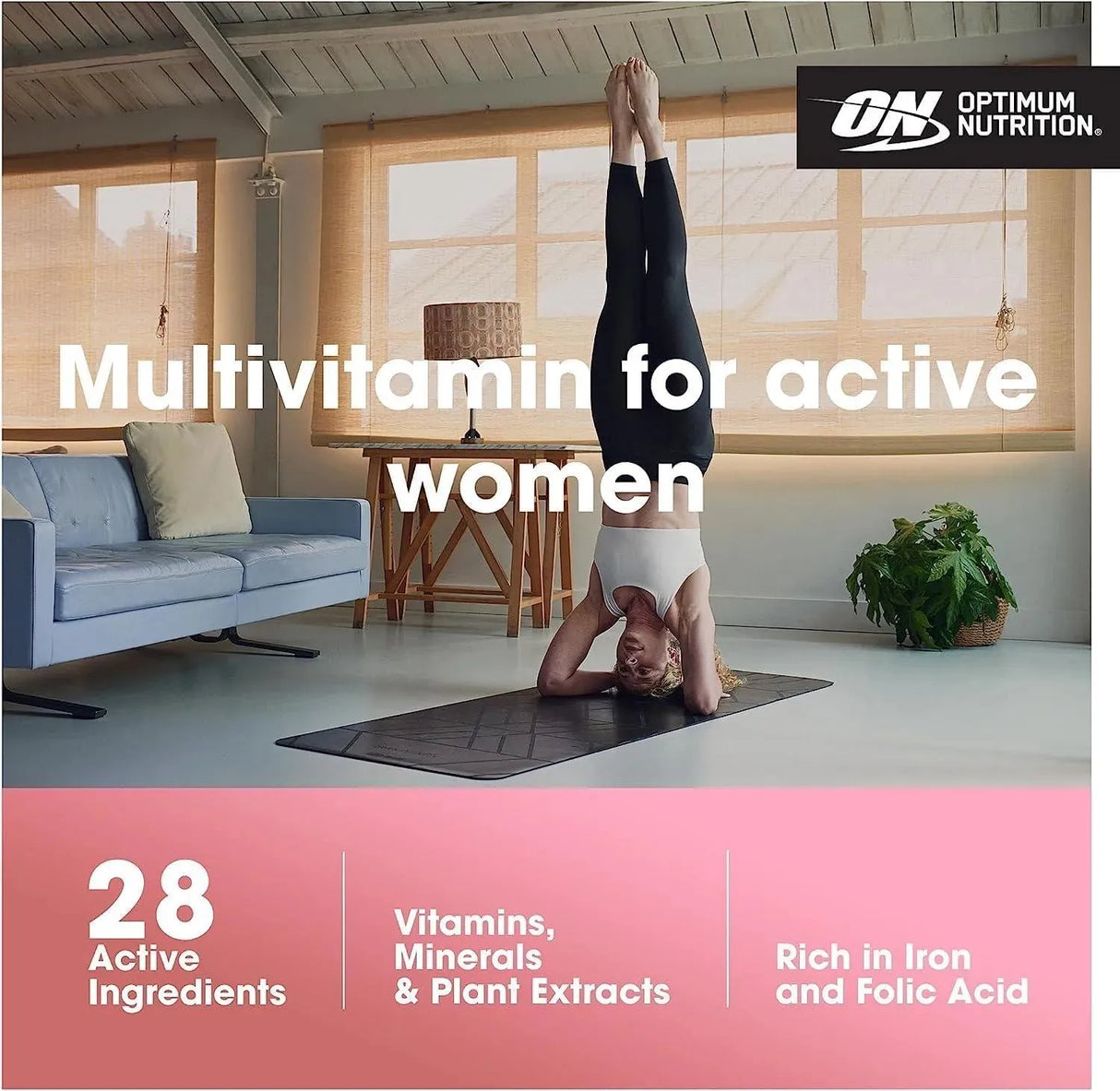OPTIMUM NUTRITION - Optimum Nutrition Opti-Women Multivitamin 120 Capsulas - The Red Vitamin MX - Suplementos Alimenticios - {{ shop.shopifyCountryName }}
