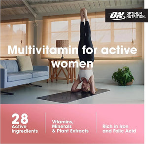 OPTIMUM NUTRITION - Optimum Nutrition Opti-Women Multivitamin 120 Capsulas - The Red Vitamin MX - Suplementos Alimenticios - {{ shop.shopifyCountryName }}