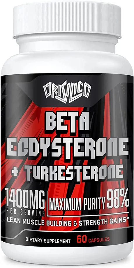 ORISILICO - Orisilico Beta Ecdysterone and Turkesterone 1400Mg. 60 Capsulas - The Red Vitamin MX - Suplementos Alimenticios - {{ shop.shopifyCountryName }}