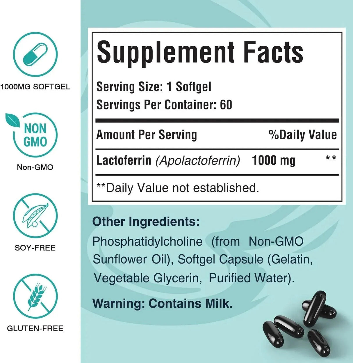 PEPEIOR - Pepeior Liposomal Lactoferrin 1000Mg. 60 Capsulas Blandas - The Red Vitamin MX - Suplementos Alimenticios - {{ shop.shopifyCountryName }}