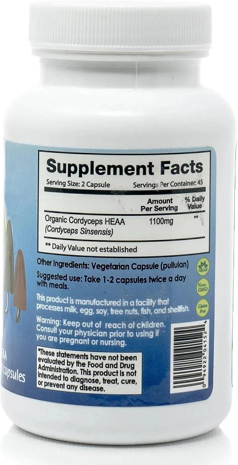 PERFECT SUPPLEMENTS - Perfect Supplements Perfect Cordyceps 90 Capsulas - The Red Vitamin MX - Suplementos Alimenticios - {{ shop.shopifyCountryName }}
