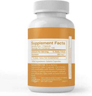 PURE ORIGINAL INGREDIENTS - Pure Original Ingredients Bromelain 100 Capsulas - The Red Vitamin MX - Suplementos Alimenticios - {{ shop.shopifyCountryName }}
