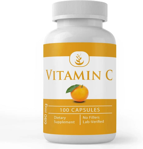 PURE ORIGINAL INGREDIENTS - Pure Original Ingredients Vitamin C 100 Capsulas - The Red Vitamin MX - Suplementos Alimenticios - {{ shop.shopifyCountryName }}
