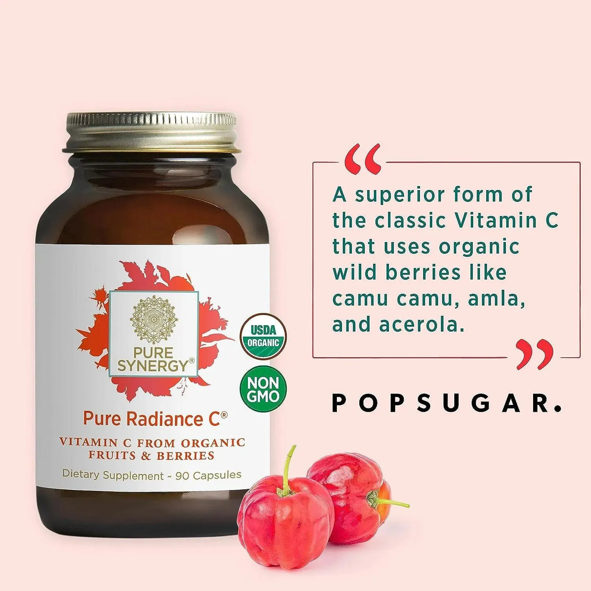 PURE SYNERGY - PURE SYNERGY Pure Radiance C 90 Capsulas - The Red Vitamin MX - Suplementos Alimenticios - {{ shop.shopifyCountryName }}