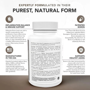 PURE THERAPRO RX - Pure TheraPro Rx Bio Boron 5 Mg. 180 Capsulas - The Red Vitamin MX - Suplementos Alimenticios - {{ shop.shopifyCountryName }}