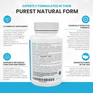 PURE THERAPRO RX - Pure Therapro Rx Methyl B Complete 60 Capsulas - The Red Vitamin MX - Suplementos Alimenticios - {{ shop.shopifyCountryName }}