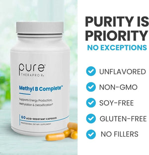PURE THERAPRO RX - Pure Therapro Rx Methyl B Complete 60 Capsulas - The Red Vitamin MX - Suplementos Alimenticios - {{ shop.shopifyCountryName }}