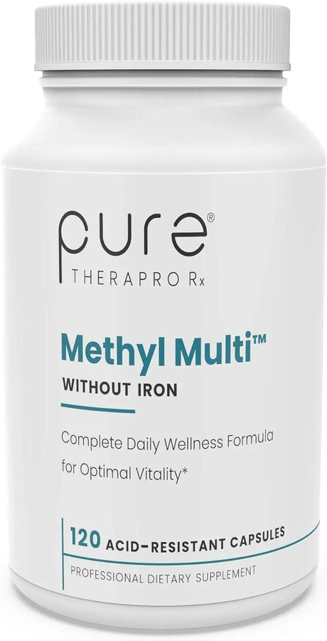 PURE THERAPRO RX - Pure Therapro Rx Methyl Multi Without Iron 120 Capsulas - The Red Vitamin MX - Suplementos Alimenticios - {{ shop.shopifyCountryName }}