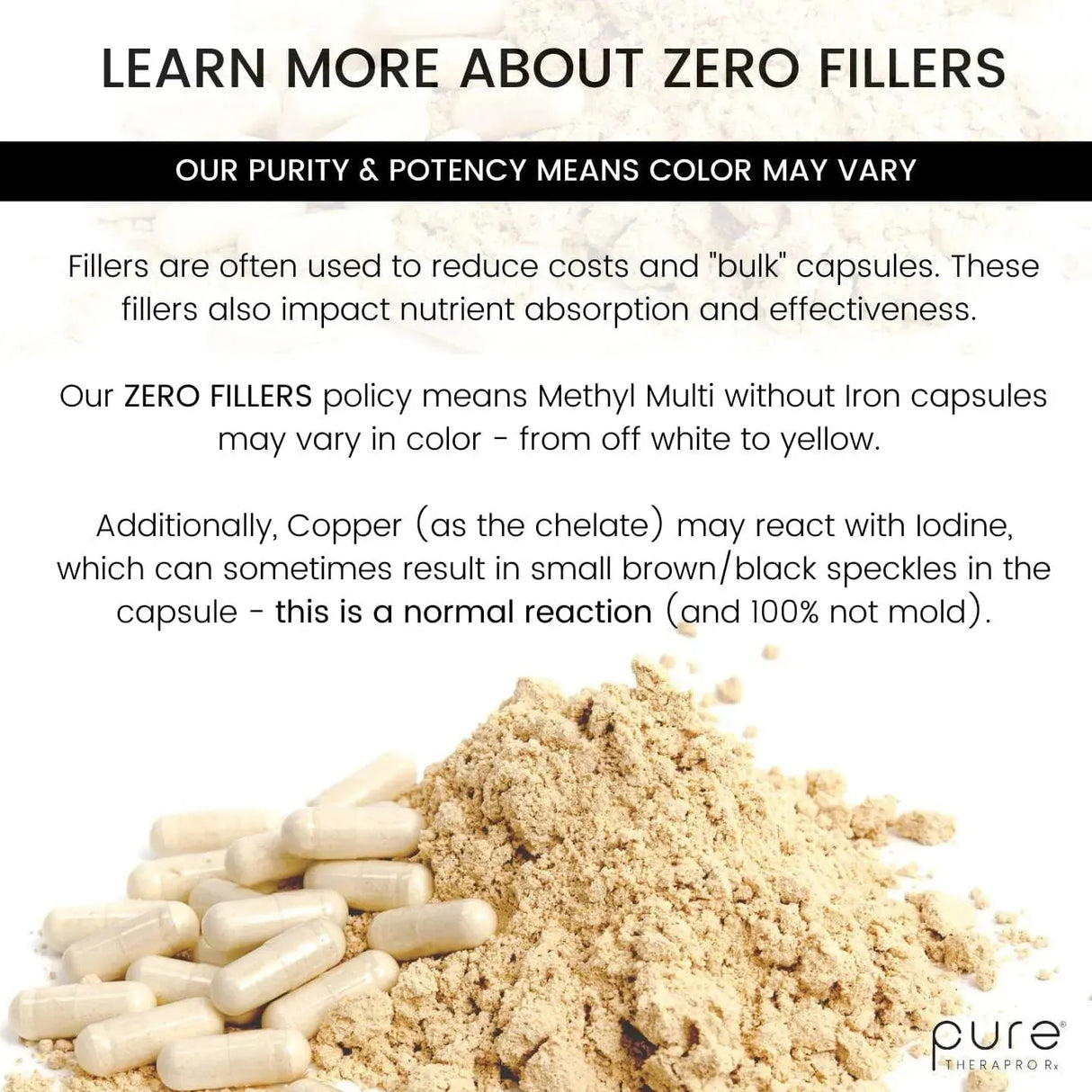 PURE THERAPRO RX - Pure Therapro Rx Methyl Multi Without Iron 120 Capsulas - The Red Vitamin MX - Suplementos Alimenticios - {{ shop.shopifyCountryName }}