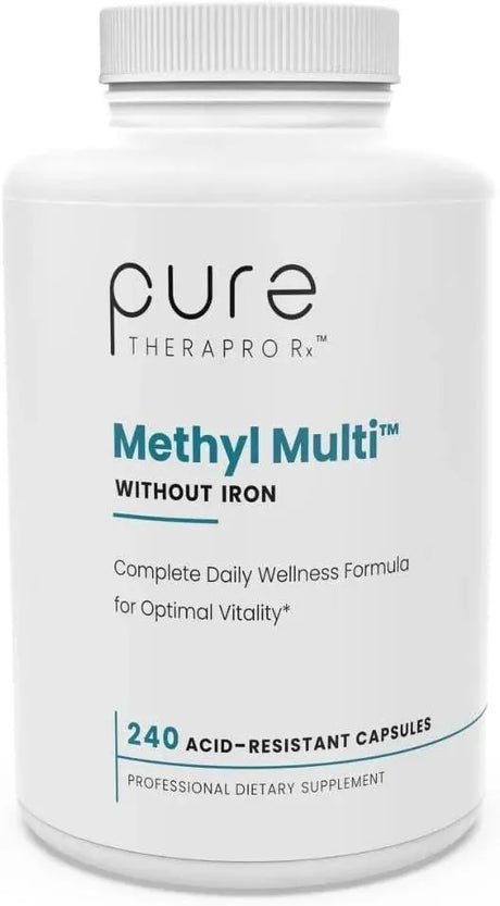 PURE THERAPRO RX - Pure Therapro Rx Methyl Multi Without Iron 240 Capsulas - The Red Vitamin MX - Suplementos Alimenticios - {{ shop.shopifyCountryName }}