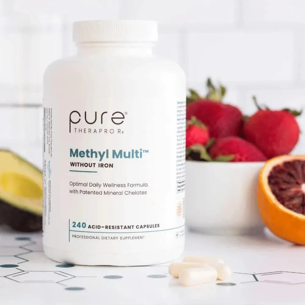 PURE THERAPRO RX - Pure Therapro Rx Methyl Multi Without Iron 240 Capsulas - The Red Vitamin MX - Suplementos Alimenticios - {{ shop.shopifyCountryName }}