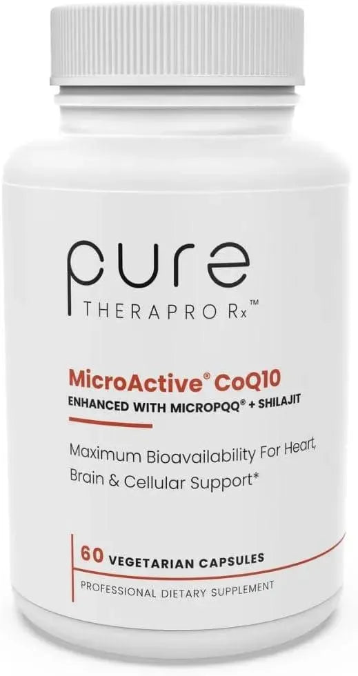 PURE THERAPRO RX - Pure Therapro Rx MicroActive CoQ10 Enhanced with MicroPQQ + Shilajit 60 Capsulas - The Red Vitamin MX - Suplementos Alimenticios - {{ shop.shopifyCountryName }}