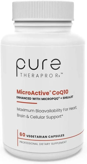 PURE THERAPRO RX - Pure Therapro Rx MicroActive CoQ10 Enhanced with MicroPQQ + Shilajit 60 Capsulas - The Red Vitamin MX - Suplementos Alimenticios - {{ shop.shopifyCountryName }}
