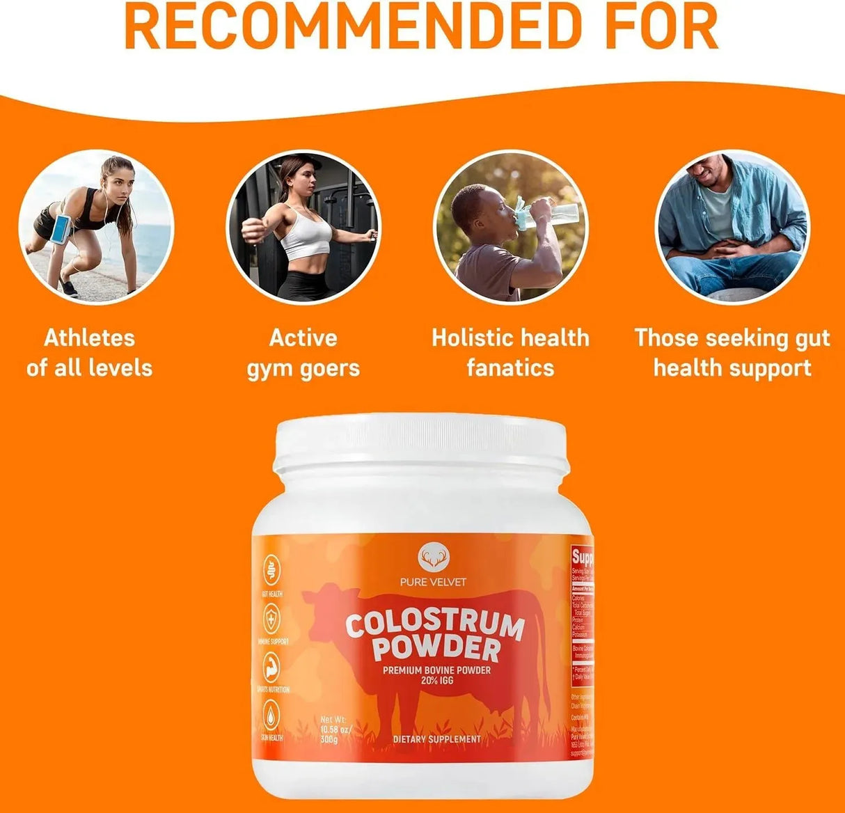PURE VELVET - Pure Velvet Colostrum Powder 10Oz. - The Red Vitamin MX - Suplementos Alimenticios - {{ shop.shopifyCountryName }}