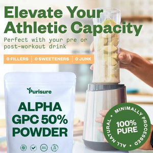 PURISURE - Purisure Alpha GPC 50% Powder 100Gr. - The Red Vitamin MX - Suplementos Alimenticios - {{ shop.shopifyCountryName }}