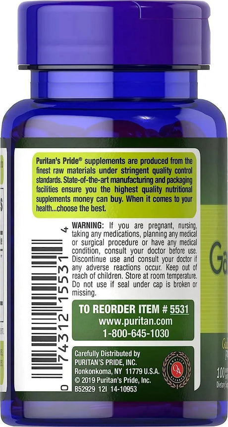 PURITAN'S PRIDE - Puritan's Pride Odorless Garlic 1000Mg. 100 Capsulas Blandas - The Red Vitamin MX - Suplementos Alimenticios - {{ shop.shopifyCountryName }}