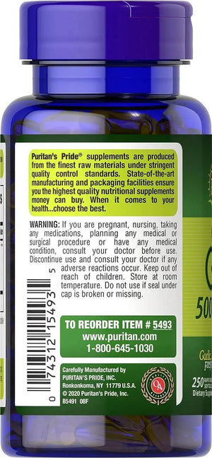 PURITAN'S PRIDE - Puritan's Pride Odorless Garlic 500Mg. 250 Capsulas Blandas - The Red Vitamin MX - Suplementos Alimenticios - {{ shop.shopifyCountryName }}