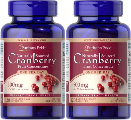 PURITAN'S PRIDE - Puritan's Pride One A Day Cranberry 240 Capsulas - The Red Vitamin MX - Suplementos Alimenticios - {{ shop.shopifyCountryName }}