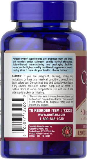 PURITAN'S PRIDE - Puritan's Pride One A Day Cranberry 500Mg. 120 Capsulas - The Red Vitamin MX - Suplementos Alimenticios - {{ shop.shopifyCountryName }}