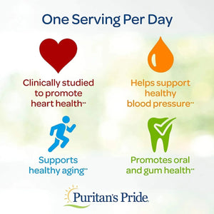 PURITAN'S PRIDE - Puritan's Pride Q-Sorb CoQ10 100Mg. 60 Capsulas Blandas - The Red Vitamin MX - Suplementos Alimenticios - {{ shop.shopifyCountryName }}
