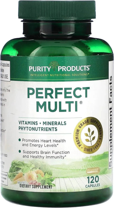 PURITY PRODUCTS - Purity Products Perfect Multi - Multivitamin 120 Capsulas - The Red Vitamin MX - Suplementos Alimenticios - {{ shop.shopifyCountryName }}