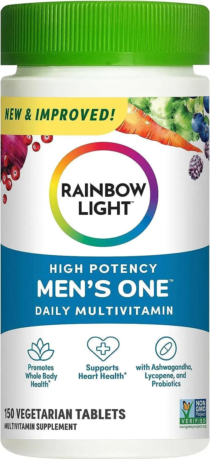 Rainbow Light Multivitamin for Men 150 Tabletas The Red Vitamin MX