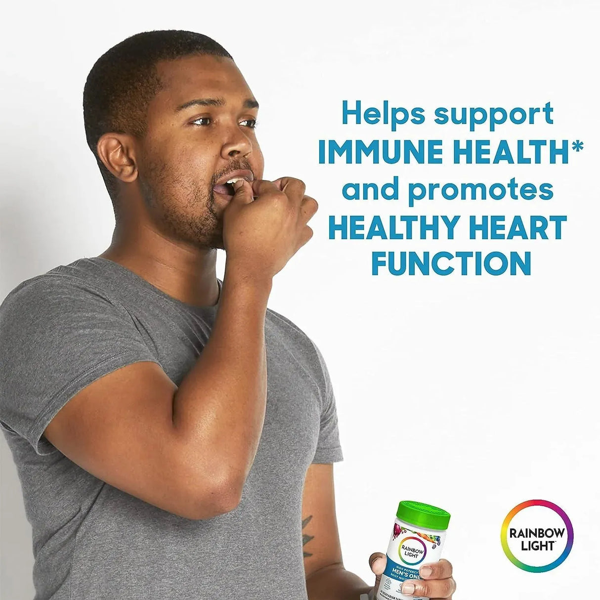 RAINBOW LIGHT - Rainbow Light Multivitamin for Men 30 Tabletas - The Red Vitamin MX - Suplementos Alimenticios - {{ shop.shopifyCountryName }}