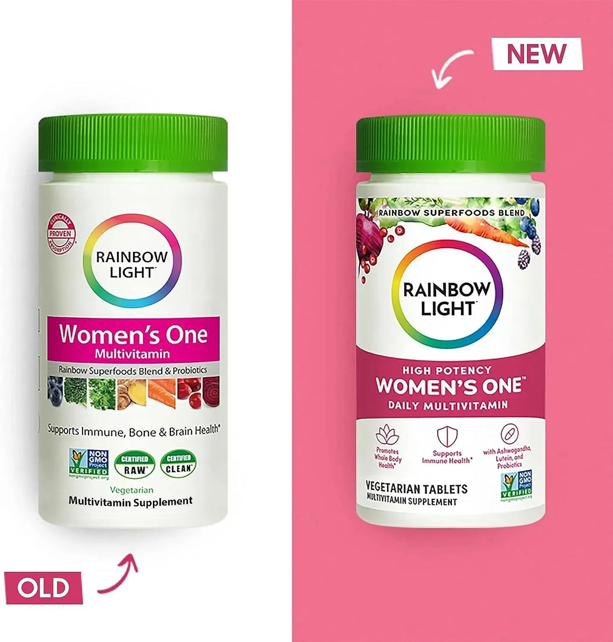 RAINBOW LIGHT - Rainbow Light Multivitamin for Women 150 Tabletas - The Red Vitamin MX - Suplementos Alimenticios - {{ shop.shopifyCountryName }}