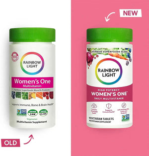 RAINBOW LIGHT - Rainbow Light Multivitamin for Women 150 Tabletas - The Red Vitamin MX - Suplementos Alimenticios - {{ shop.shopifyCountryName }}