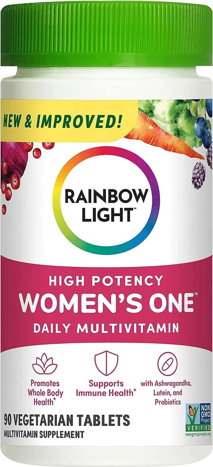 RAINBOW LIGHT - Rainbow Light Multivitamin for Women 90 Tabletas - The Red Vitamin MX - Suplementos Alimenticios - {{ shop.shopifyCountryName }}
