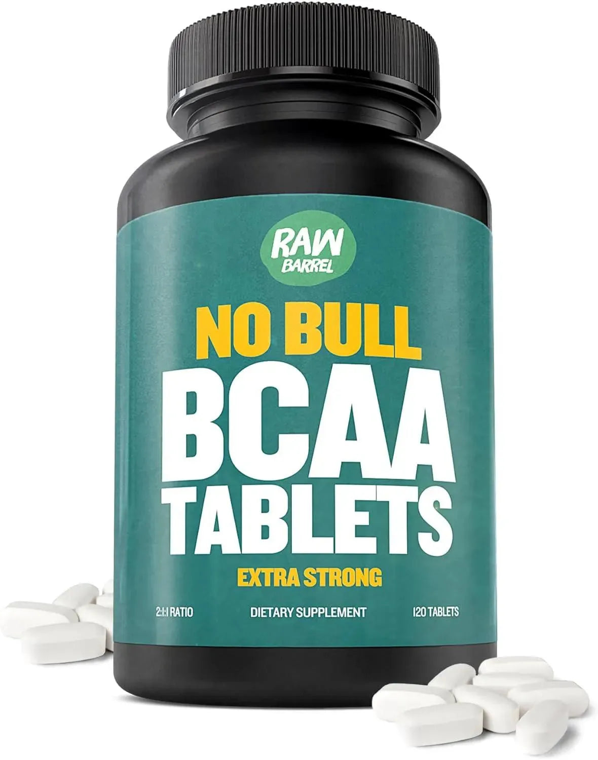 RAW BARREL - Raw Barrel BCAA 1000Mg. 120 Tabletas - The Red Vitamin MX - Suplementos Alimenticios - {{ shop.shopifyCountryName }}