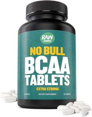 RAW BARREL - Raw Barrel BCAA 1000Mg. 120 Tabletas - The Red Vitamin MX - Suplementos Alimenticios - {{ shop.shopifyCountryName }}