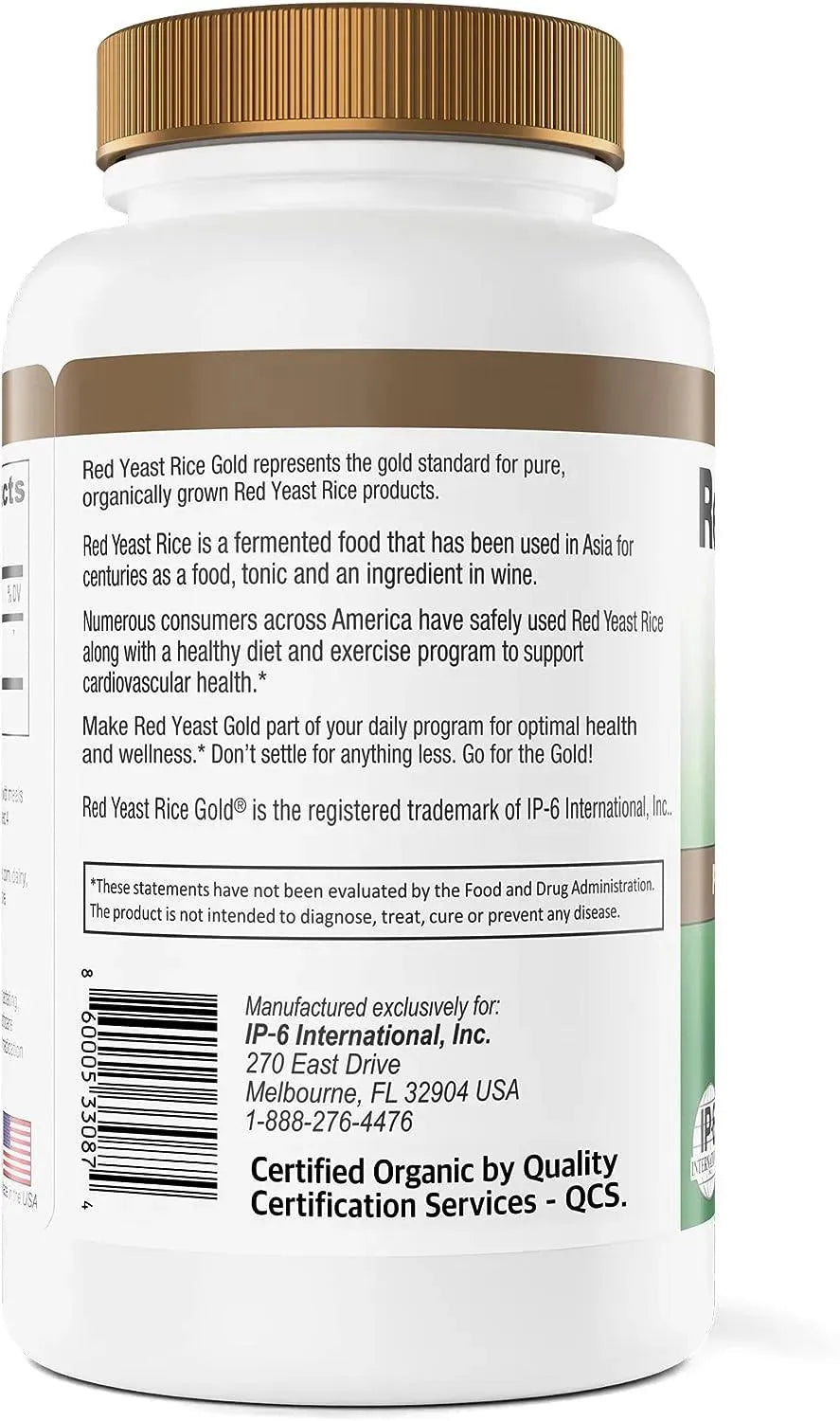 RED YEAST RICE GOLD - Red Yeast Rice Gold 600Mg. of Organic Red Yeast Rice 240 Capsulas - The Red Vitamin MX - Suplementos Alimenticios - {{ shop.shopifyCountryName }}