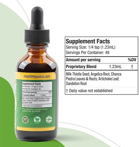 REJUVICA HEALTH - Rejuvica Health VitaLiver Liver Cleanse & Detox 59Ml. - The Red Vitamin MX - Suplementos Alimenticios - {{ shop.shopifyCountryName }}