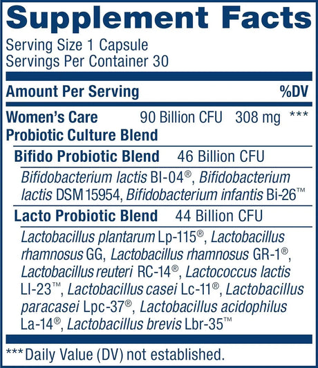 RENEWLIFE - Renew Life Women's Probiotic 90 Billion CFU 30 Capsulas - The Red Vitamin MX - Suplementos Alimenticios - {{ shop.shopifyCountryName }}