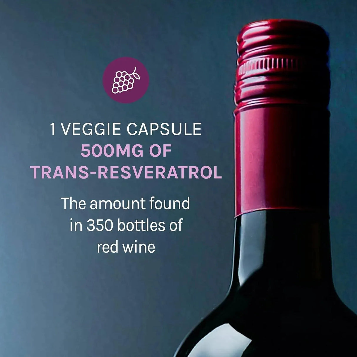 RESERVEAGE NUTRITION - Reserveage Beauty Resveratrol 500Mg. 60 Capsulas - The Red Vitamin MX - Suplementos Alimenticios - {{ shop.shopifyCountryName }}