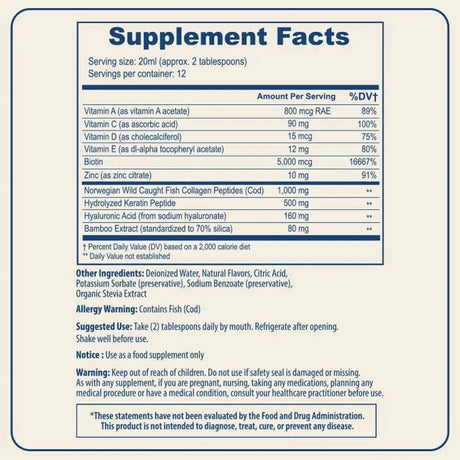RIGHT ELEMENT - Right Element Liquid Marine Collagen 240Ml. - The Red Vitamin MX - Suplementos Alimenticios - {{ shop.shopifyCountryName }}