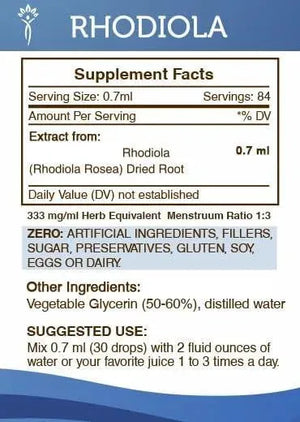 SECRETS OF THE TRIBE - Secrets of the Tribe Rhodiola Tincture 655Mg. 2 Fl.Oz. - The Red Vitamin MX - Suplementos Alimenticios - {{ shop.shopifyCountryName }}