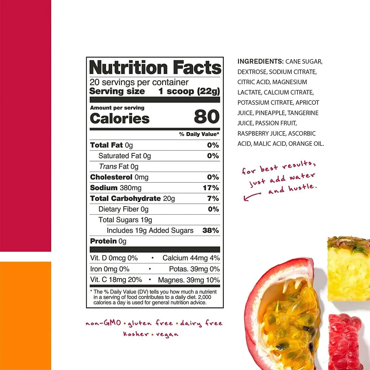 SKRATCH LABS - Skratch Labs Hydration Powder Sport Drink Mix 20 Servicios - The Red Vitamin MX - Suplementos Alimenticios - {{ shop.shopifyCountryName }}