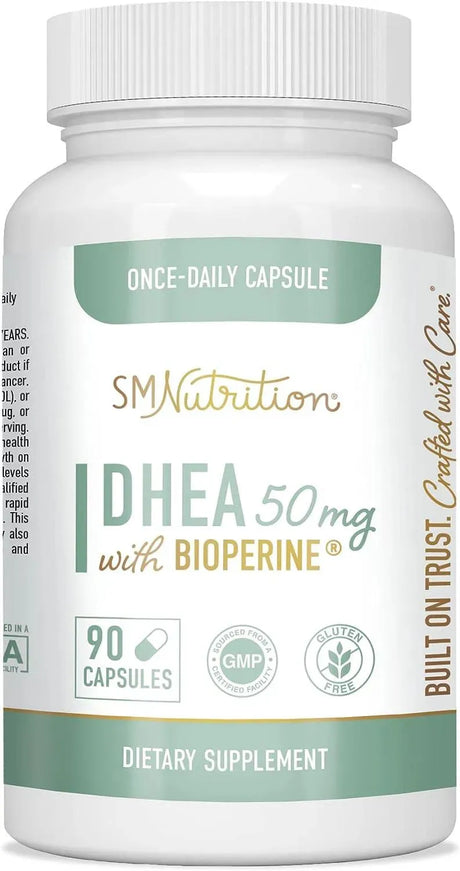 SM Nutrition - SM Nutrition DHEA 50Mg. 90 Capsulas - The Red Vitamin MX - Suplementos Alimenticios - {{ shop.shopifyCountryName }}