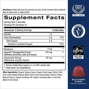 SMARTYPANTS - SmartyPants Relax and Sleep Gummies with Melatonin, Ashwagandha, and Chamomile 42 Gomitas - The Red Vitamin MX - Suplementos Alimenticios - {{ shop.shopifyCountryName }}