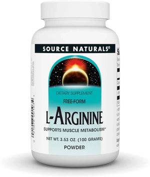 SOURCE NATURALS - Source Naturals L-Arginine Powder 100Gr. - The Red Vitamin MX - Suplementos Alimenticios - {{ shop.shopifyCountryName }}