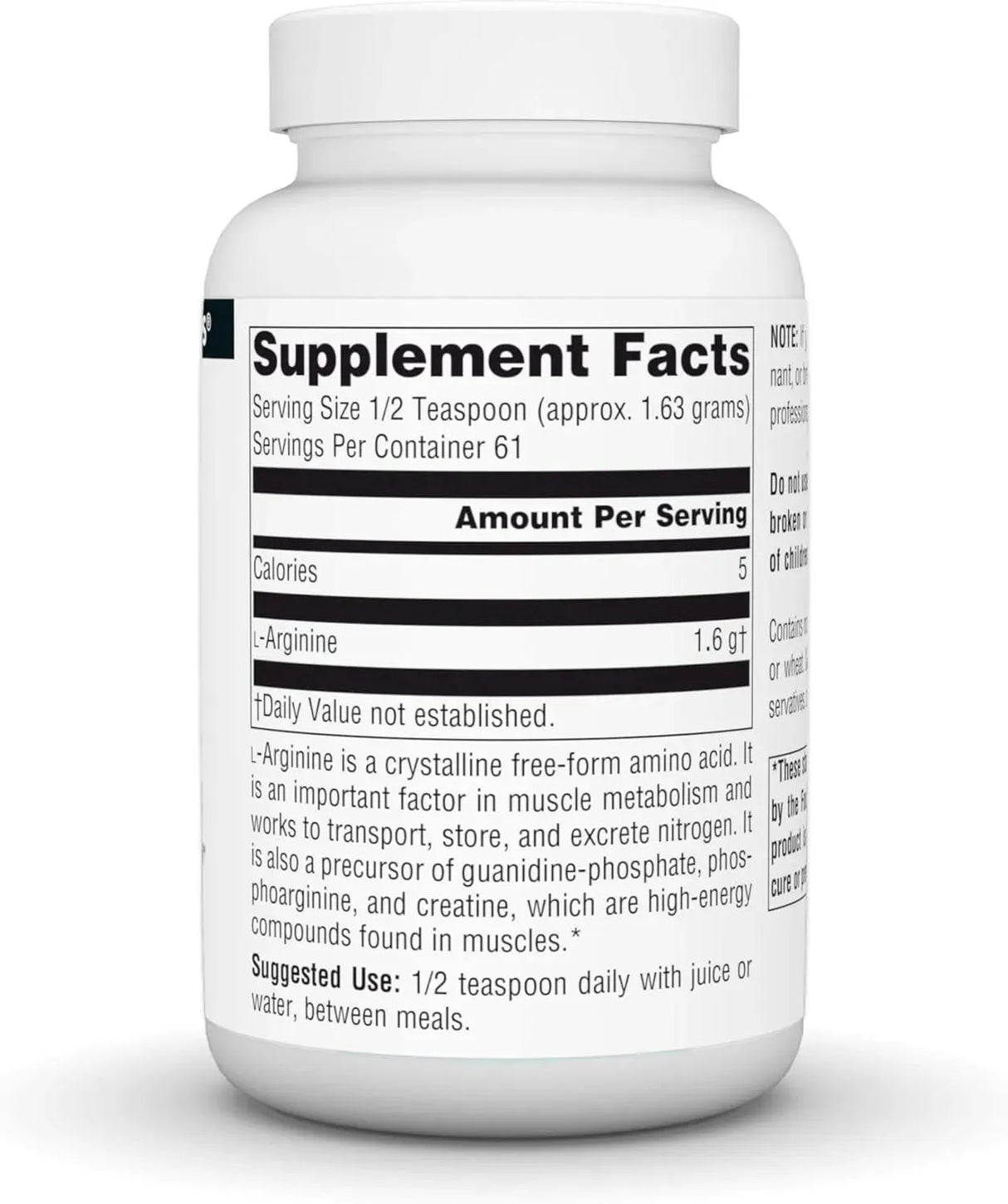 SOURCE NATURALS - Source Naturals L-Arginine Powder 100Gr. - The Red Vitamin MX - Suplementos Alimenticios - {{ shop.shopifyCountryName }}
