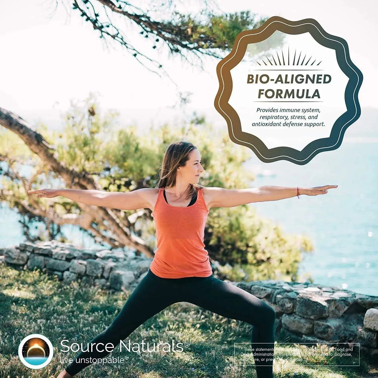SOURCE NATURALS - Source Naturals Wellness Formula Bio-Aligned Vitamins & Herbal Defense for Immune System Support 120 Capsulas - The Red Vitamin MX - Suplementos Alimenticios - {{ shop.shopifyCountryName }}