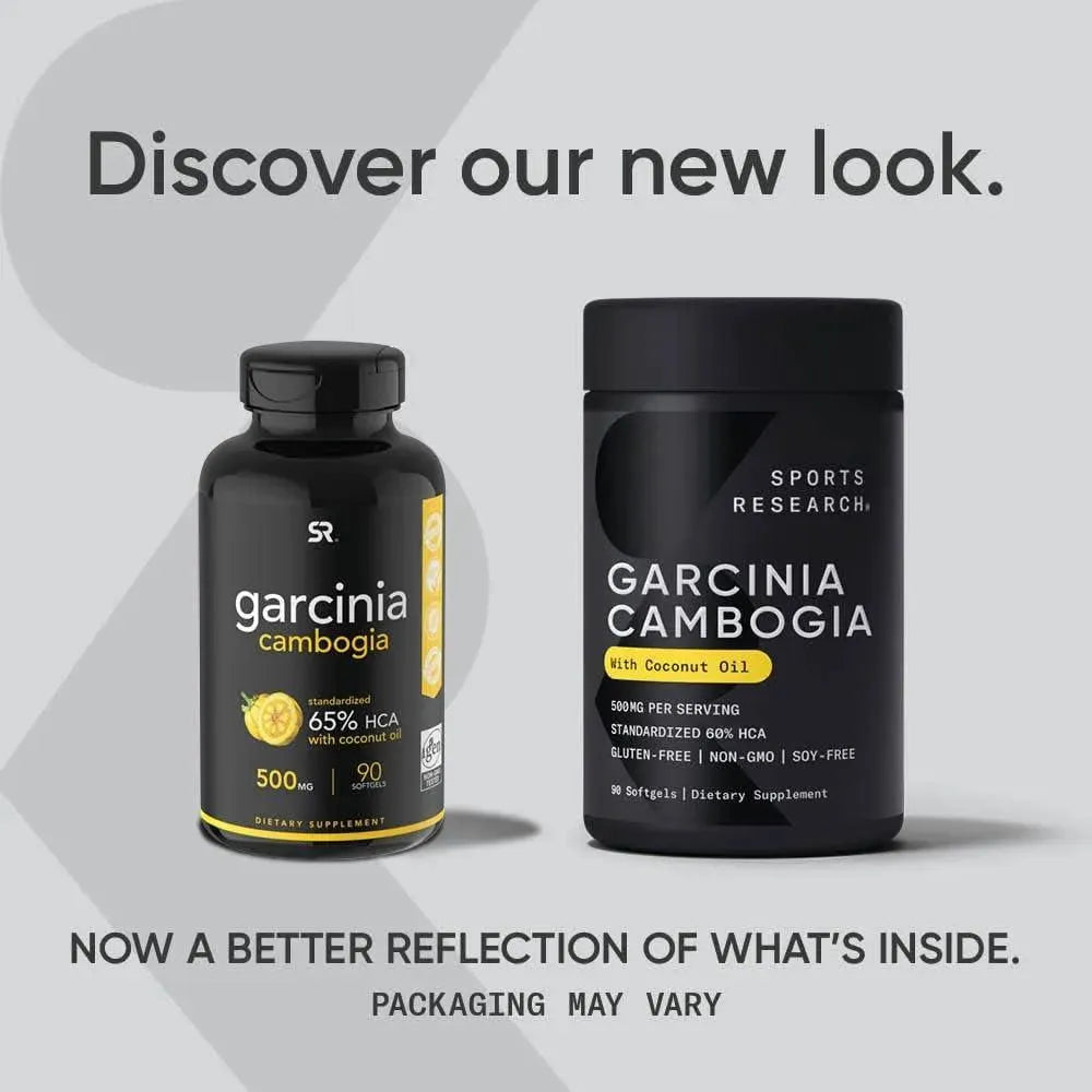 SPORTS RESEARCH - Sports Research Garcinia Cambogia Extract 500Mg. 90 Capsulas Blandas - The Red Vitamin MX - Suplementos Alimenticios - {{ shop.shopifyCountryName }}
